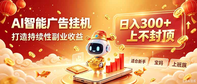 告别手动干活！AI自动化，解锁线上被动收益-资源后花园