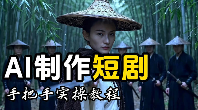【保姆级手把手教程】AI短剧制作完整流程教学，从小白零基础到成片大神-资源后花园