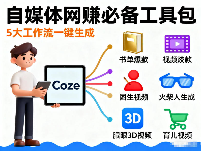 Coze工作流合集，内容一共100份左右，内容丰富，可以提供工作效率-资源后花园