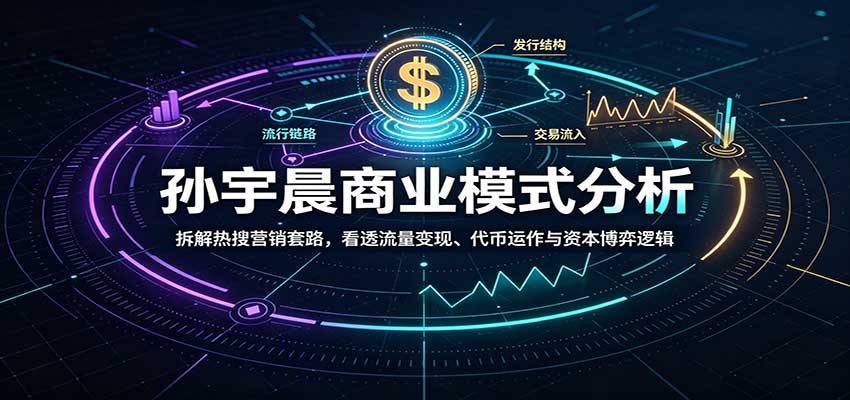 孙宇晨商业模式分析：拆解热搜营销套路，看透流量变现、代币运作与资本博弈逻辑-资源后花园