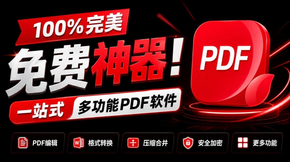 100%完美免费神器！一站式多功能PDF软件，支持PDF格式转换压缩编辑等，简约无广告，太Nice了JOPDF-资源后花园