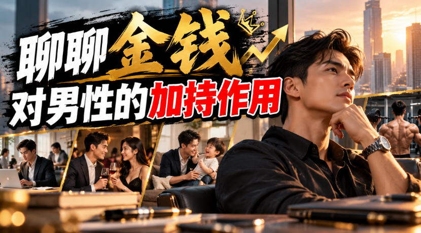 某公众号付费文章：聊聊金钱对男性的加持作用-资源后花园