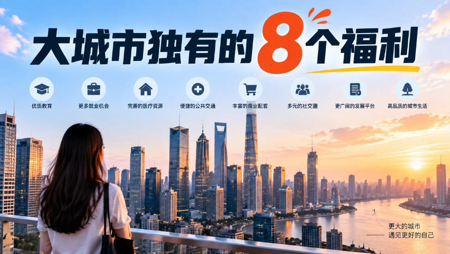某公众号付费文章：大城市独有的8个福利-资源后花园